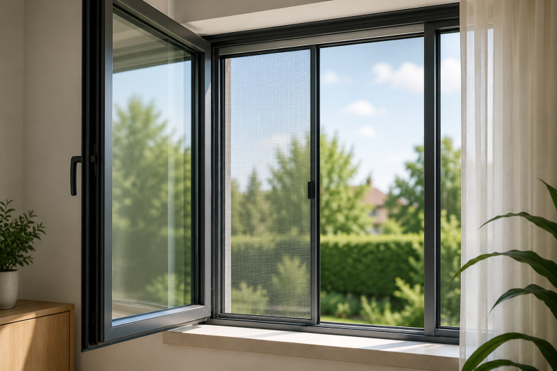 Moustiquaire en aluminium sur mesure