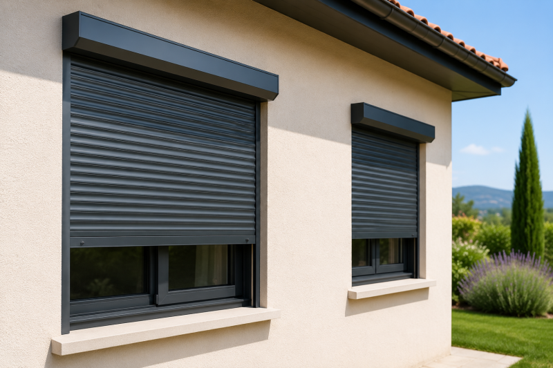 Volets roulants aluminium sur mesure : isolation, sécurité et confort