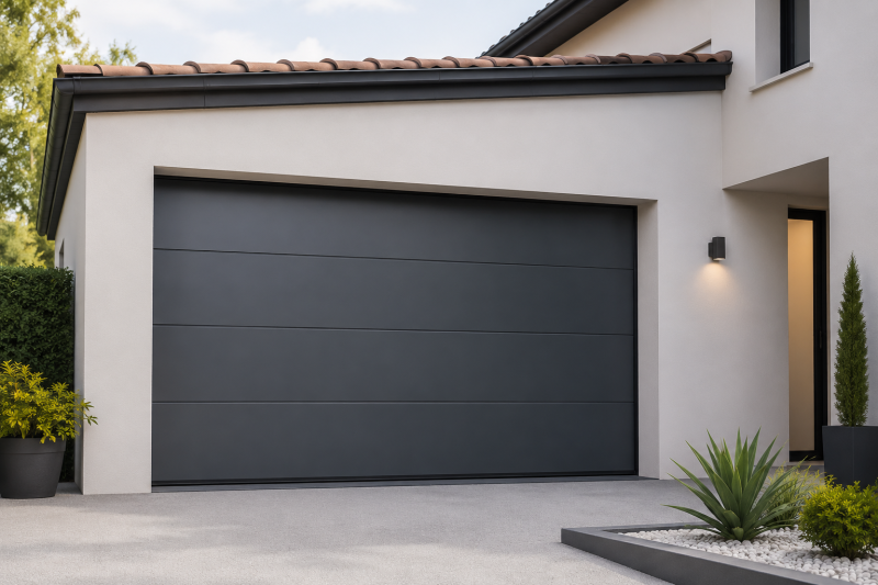 Porte de garage aluminium sur mesure
