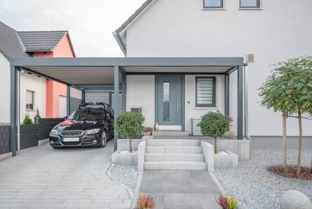 Notre zone d'activité pour ce service Véranda aluminium sur mesure avec puits de lumière pour agrandir salon avec vue panoramique à